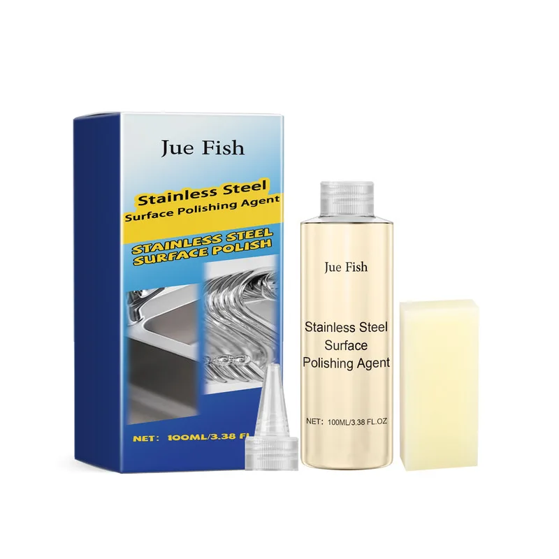 

Stainless Steel Agent Cleaner Stain Removal Polishing Bright Gentle Maintenance Care Removal Polishing Cleaner