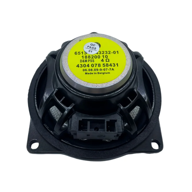 1 Pc 4 Inch D&M PSS Car Door Midrange Speaker 4Ohm 80W Made in Belgium for BMW Z4 X1 X3 X4 X5 X6 X7 3 5 7 Series F30 F35 G11 G38