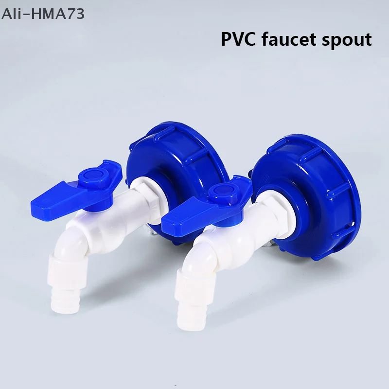 

1Pc Durable IBC Tank Tap Adapter S60*6 Coarse Thread To 1/2'' 3/4'' Connector Replacement Valve Garden Home Quick Connect Faucet
