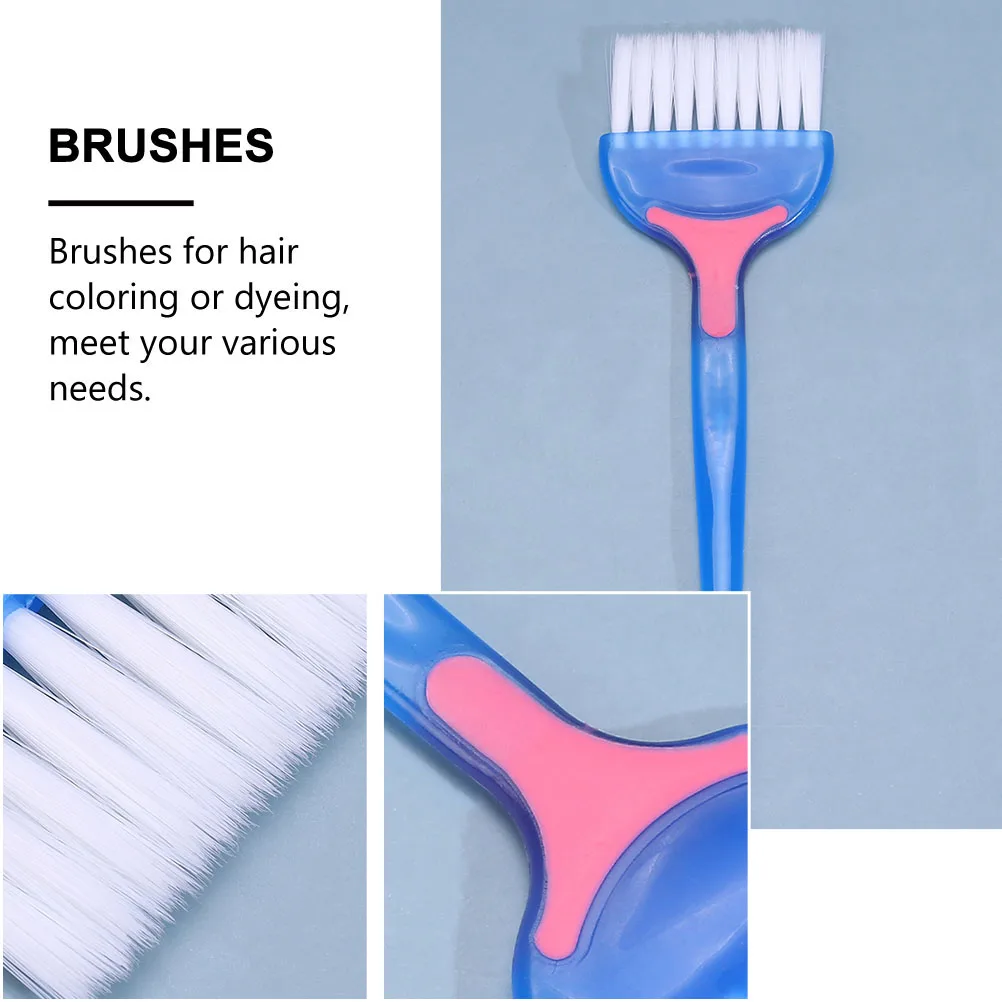 

4pcs Soft Coloring Comb Set For Dyeing Oiling Salon Diy Home Barbershop Hair Dye Brush Tool Hair Care Styling