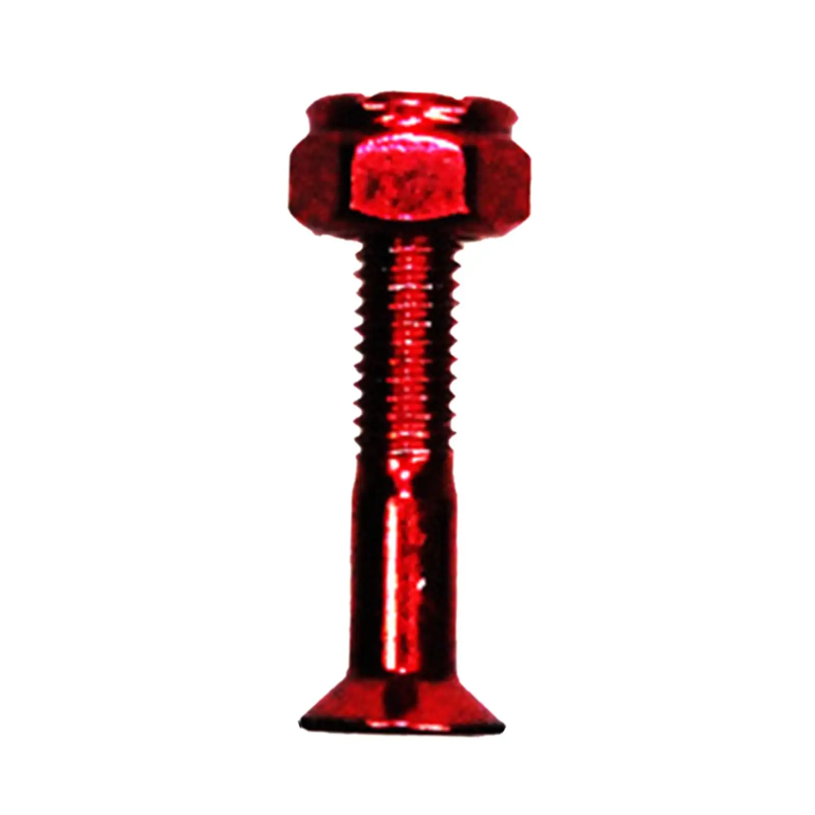 Parafusos de substituição para Longboard e Skate, Montagem Hardware, Vermelho, _, 26mm, 2 pcs