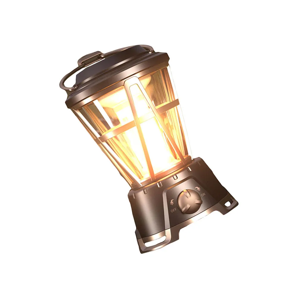 

Vintage Tent Lamp Portable Waterproof Camping Light Multi-Function Outdoor Camping Supply Portable Tent Light Outdoor Accessory