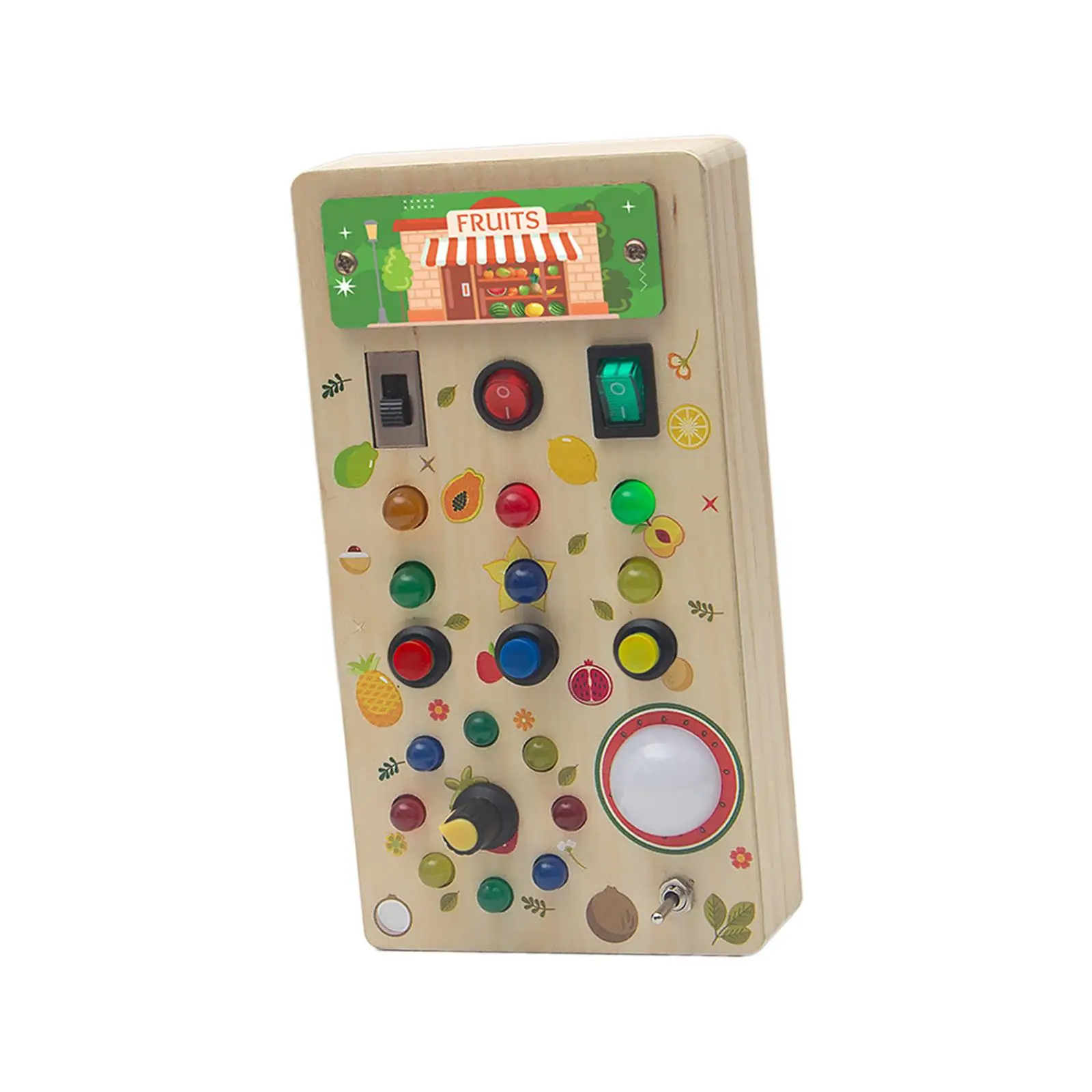 Led Switch Toy Montessori Toy for Celebrations Birthday Gifts Boys Girls