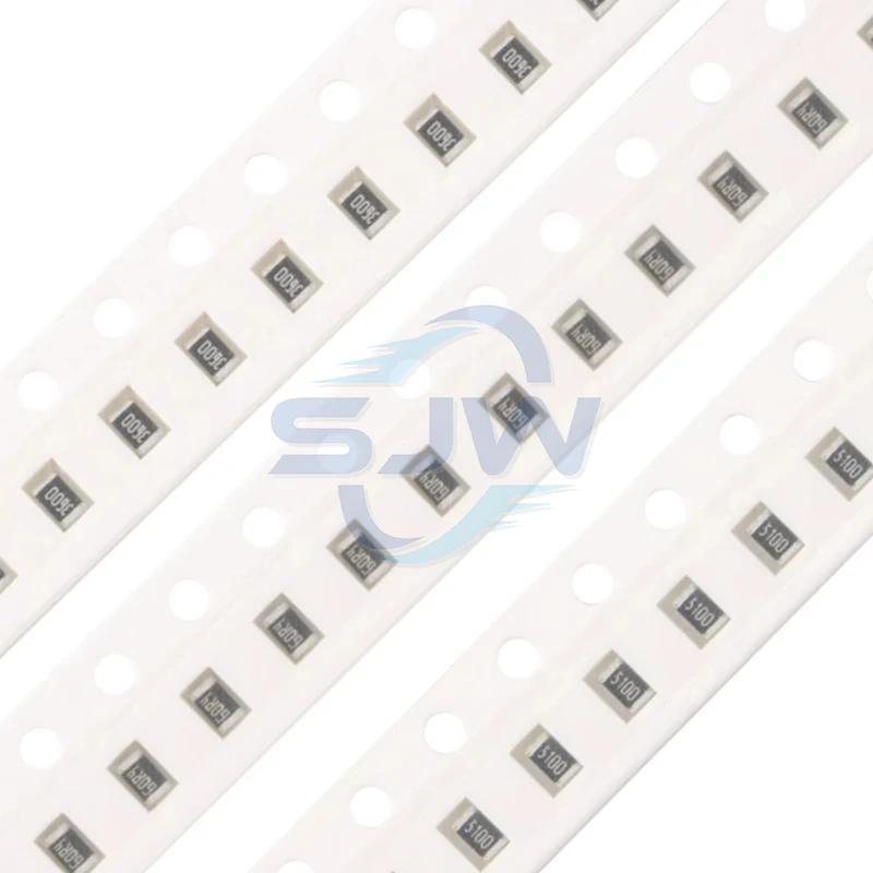 0402 0603 0805 سلسلة المقاومات المثبتة على السطح دقة 1% 10R 1K 2.2K 3.3K 4.7K 5.1K 10K 68K 100K 1MΩ #2