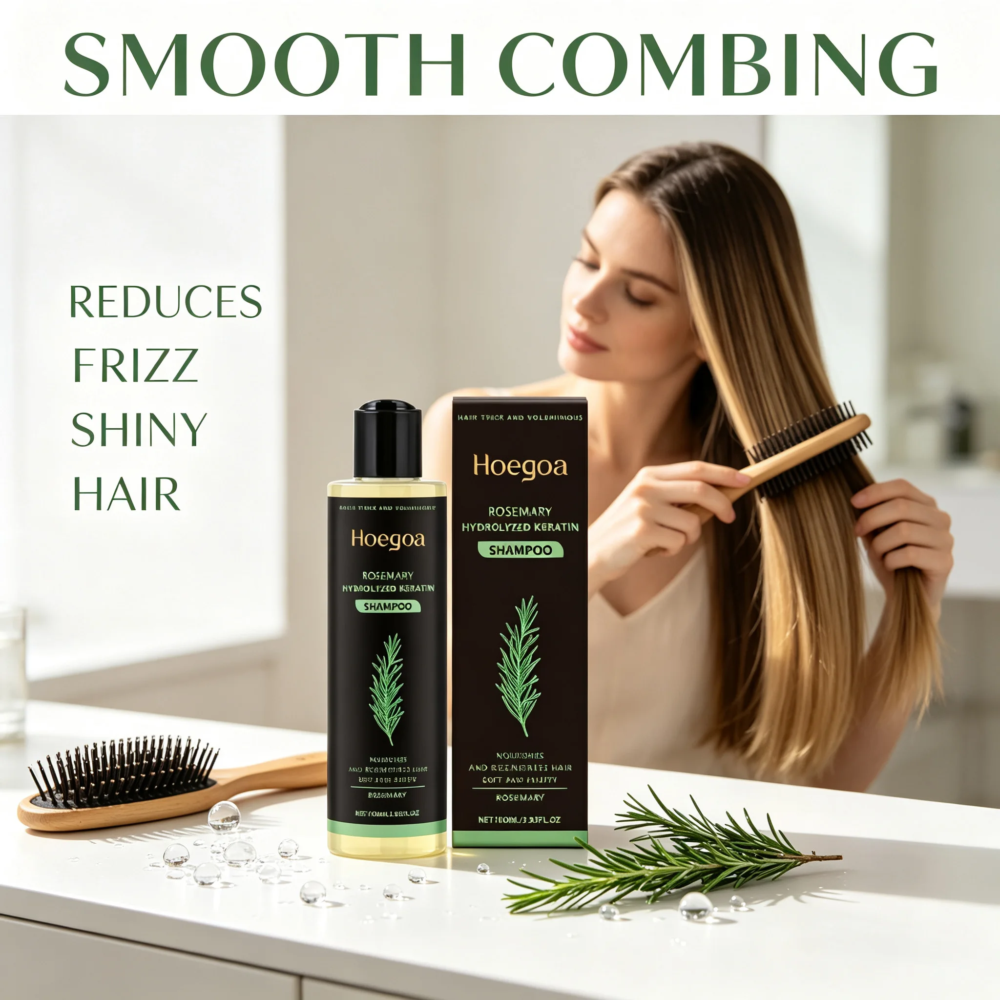 Szampon do włosów Hoegoa z roz – Rosemary Hair Oil recenzja i cena