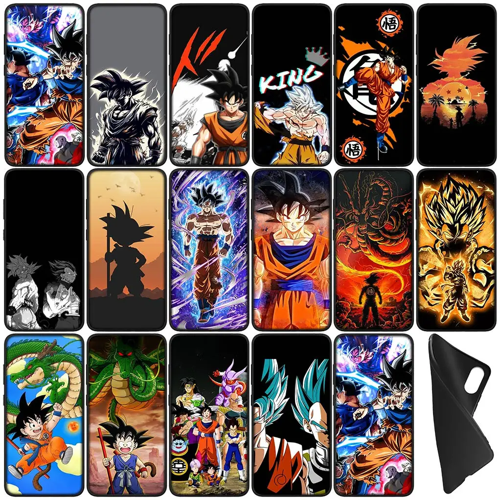 Dragons Cartoon B-Balls Phone Cover Casing for Samsung Galaxy S24 S23 Fe Ultra Plus A05 A55 A35 A24 A25 A15 M55 Soft Case