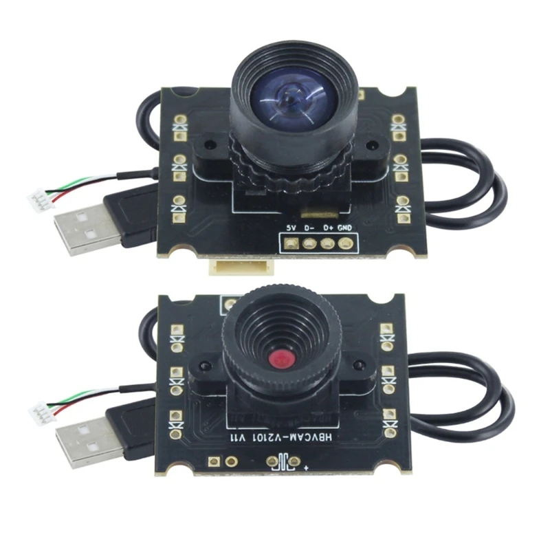 

GC0308 Camera Module 50/72 Degree View USB Frees Driver Webcam 1/6.5" YUY2 Focal Adjustable For Face Recognition