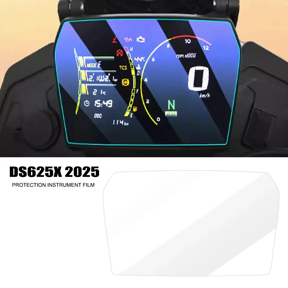 For Loncin VOGE DS625X DSX DS 625X 2025 New Motorcycle Accessories Scratch Cluster Screen Dashboard Protection Instrument Film