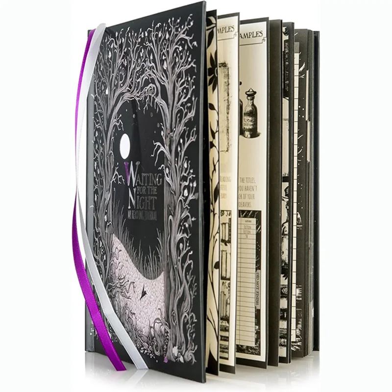 A41T Conquest Journals Waiting For The Night Readers Journal Gothic Inspired Journaling For Reading