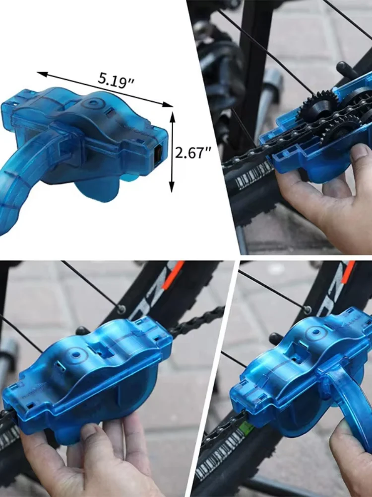 AliExpress NONE Bike Cleaner Bike Cleaning Kit Chain Brush Wash Tool Set Bike Protection Chain for Mountain Cycling Bike Accessorieshain