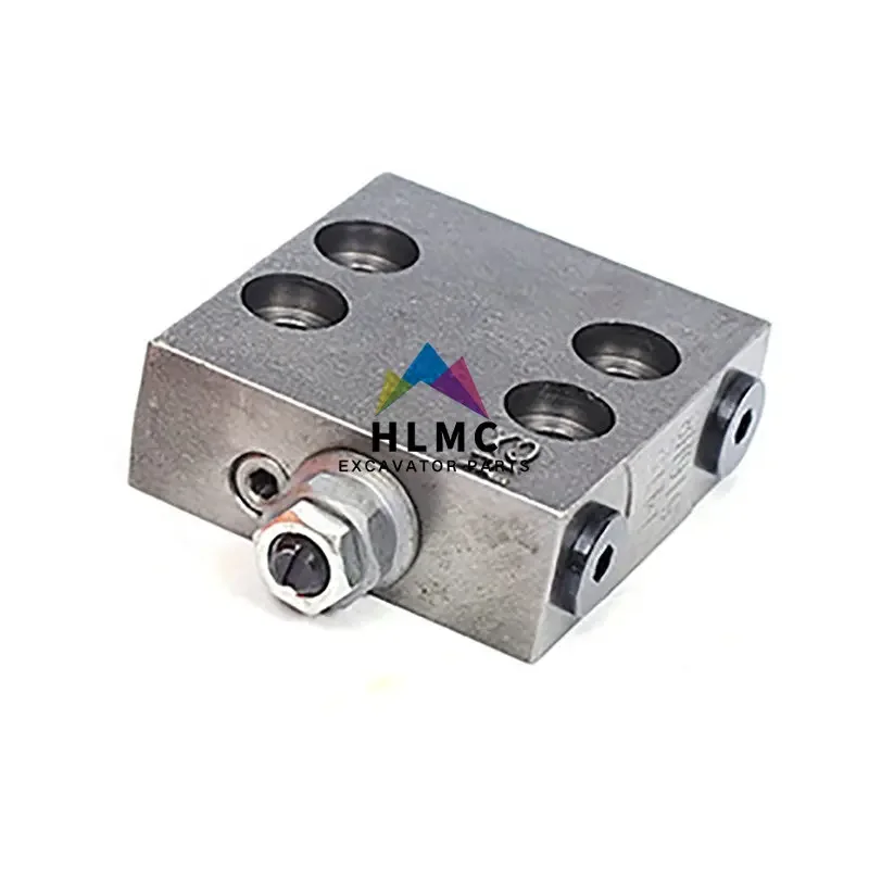 Excavator Hydraulic Parts PC130-7 PC160-7 PC110R PC118MR BR100JG BR200T BR350JG BR380JG Reducing Relief Valve Block 702-21-55100 view 2