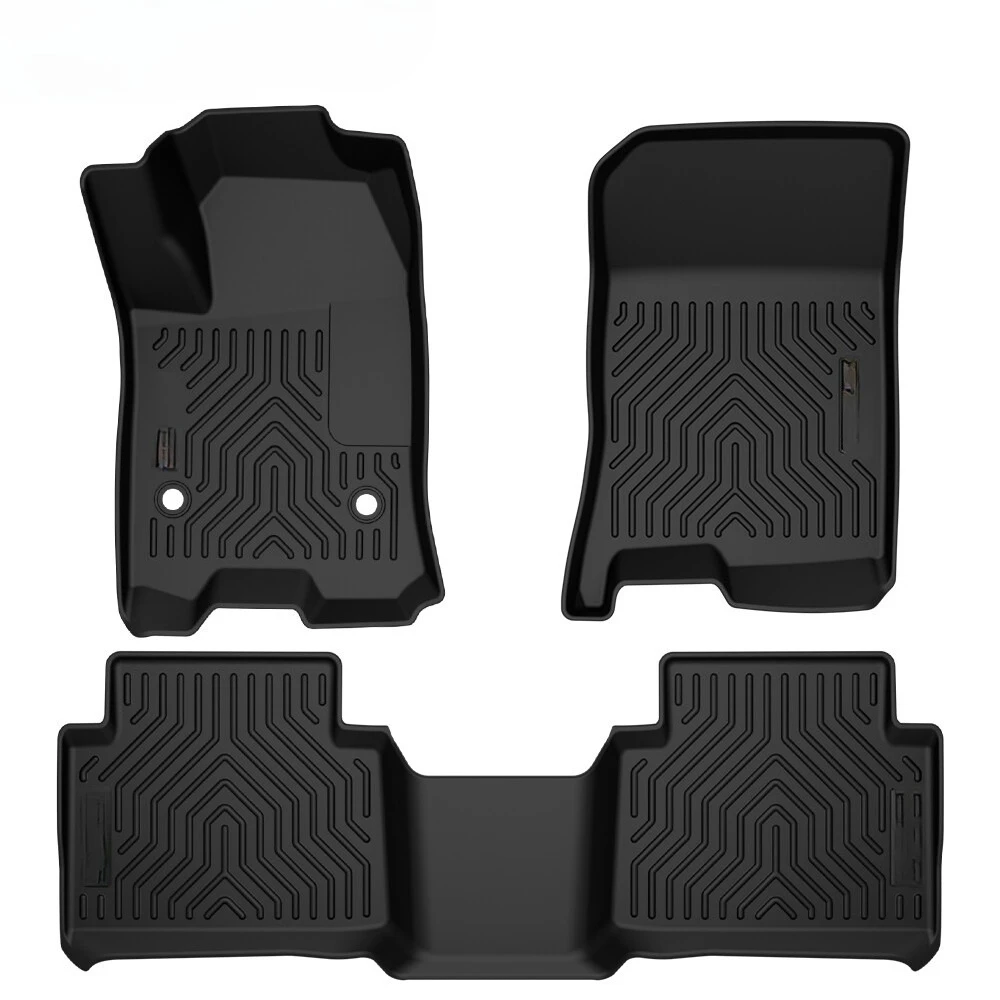 

Коврики для пола из материала TPE, подходящие для Chevrolet Colorado Crew Cab 2023-2024, всепогодные