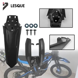 LESQUE Pit Dirt Bike Rear Fender Side Panel Mudguard Mud Guard Cover Fenders For TALARIA Sting R MX4 X3 Electric Bikes Scooter