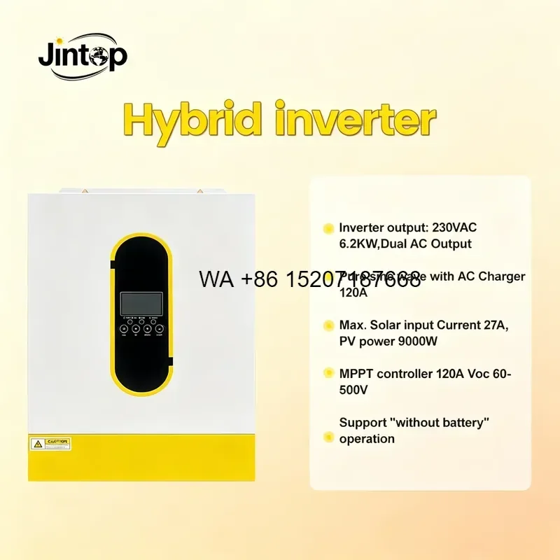 Wmwmnu For Residential Off Grid 6.2KW 5.12KWh MPPT Solar Panel Kit Complete Power Storage System with Inverter Lithium