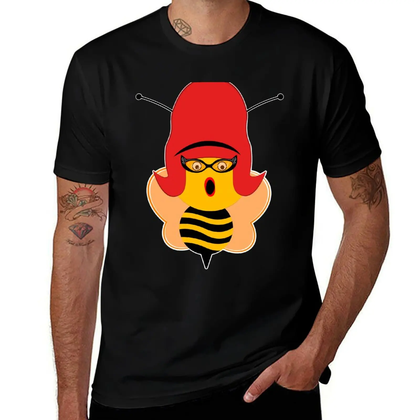 

Bee-52 T-Shirt custom t-shirts quick drying graphic tee shirt vintage graphic tee Men's t-shirt