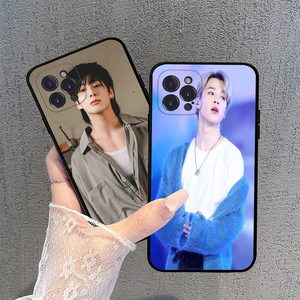 Singer J-JIMINS-S Phone Case For IPhone 16 15 14 11 12 13 Mini Pro XS Max Cover 6 7 8 Plus X Funda Shell