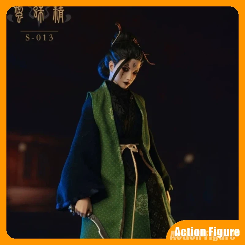 

In Stock Original Black Myth: Wukong Spider Goblin Fourth Sister 1/6 Collectible S-013 Action Figure Full Set Model Collect Gift