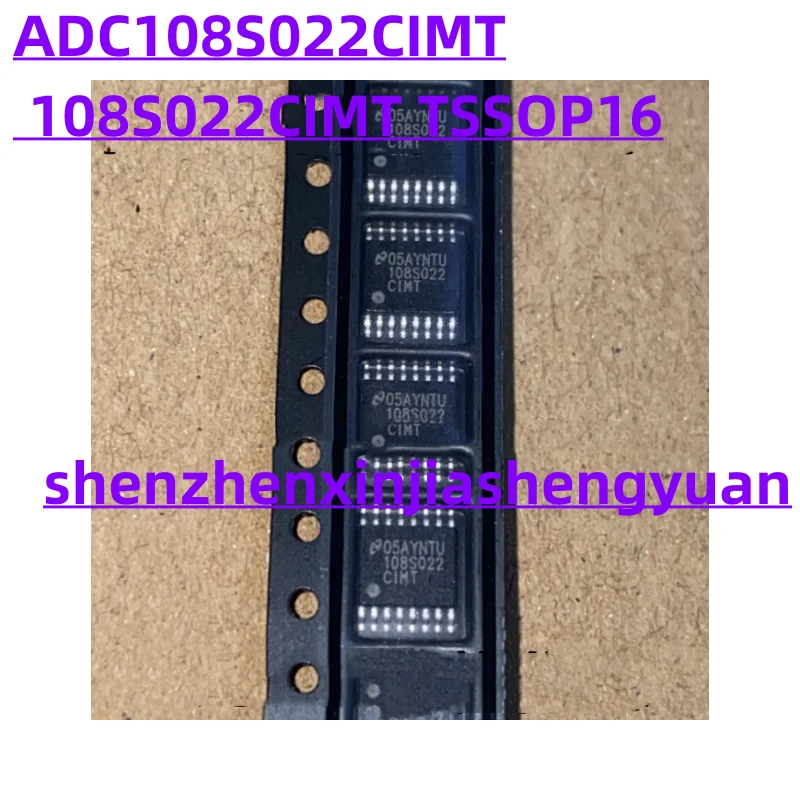 

5pcs/Lot New original ADC108S022CIMT 108S022CIMT TSSOP16