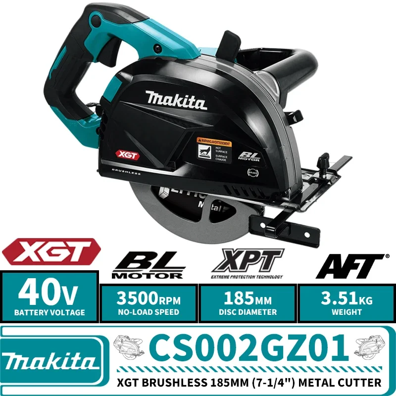 Makita CS002GZ01 40Vmax XGT Brushless Cordless 185MM 7-1/4\