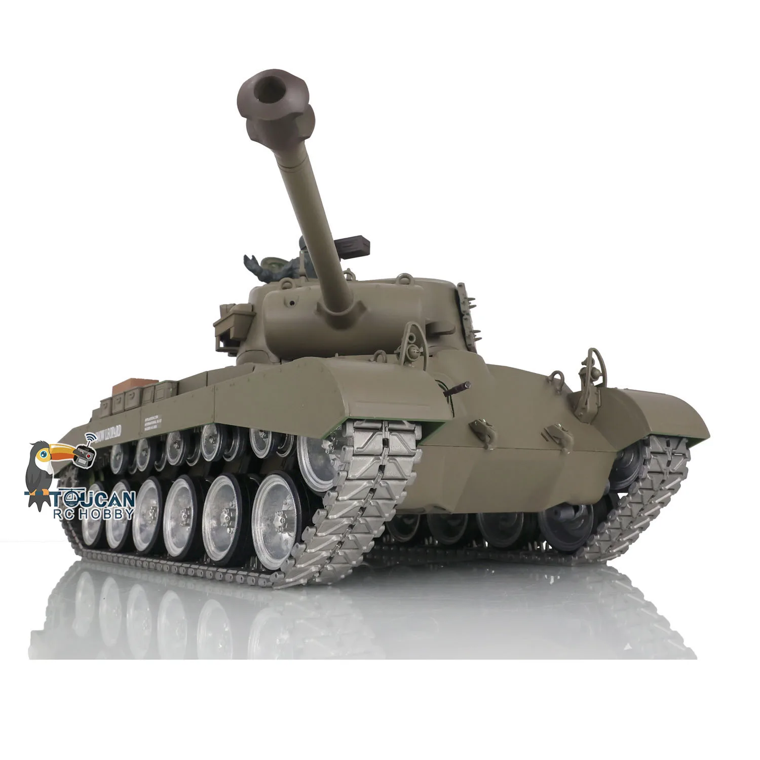 1/16 Heng Long Pro Ver 7.0 M26 Pershing RC Tank 3838 Metalowe Gąsienice Koła Obrotowa Wieżyczka 360° Radiowo Sterowany Pojazd Samochód TH17311