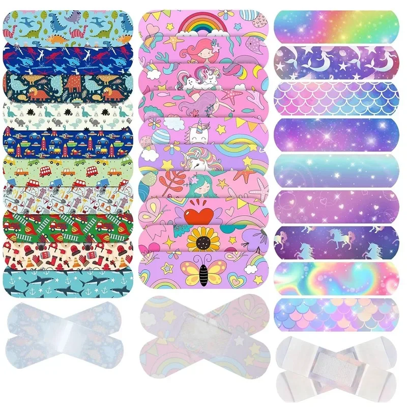 

50Pcs/Set PE Cartoon Band Aid Kids Cute Animal Plasters for Wound Dressing Skin Patch Woundplast Waterproof Adhesive Bandages