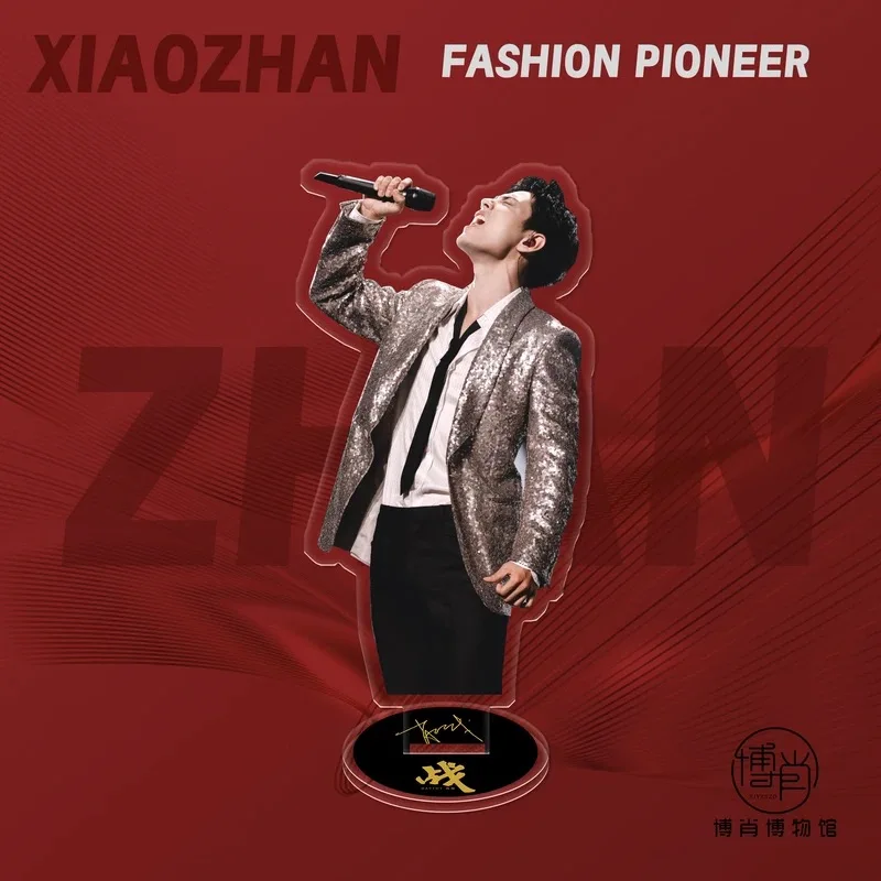 Boshao Cosplay الطرفية Xiaozhan الإنسان على الوجهين عالية الشفافية الاكريليك الدائمة زخرفة سطح المكتب