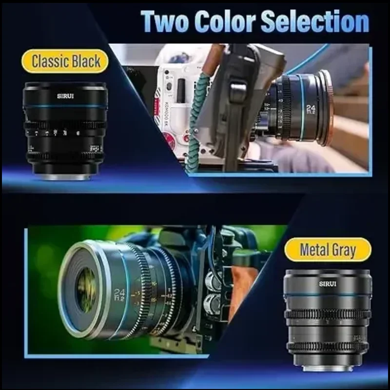 SIRUI NightWalker 24 مللي متر 35 مللي متر 55 مللي متر T1.2 S35 ليلة ووكر سين عدسة لسوني E فوجي X كانون RF الأحمر كومودو RF لوميكس MFT M4/ #1