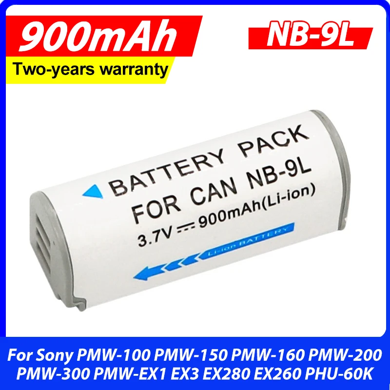 NB-9L NB9L NB 9L Battery akkus for Canon ELPH 510 520 530 HS PowerShot N SD4500 IS IXUS 1000 1100 500 510 HS 50S