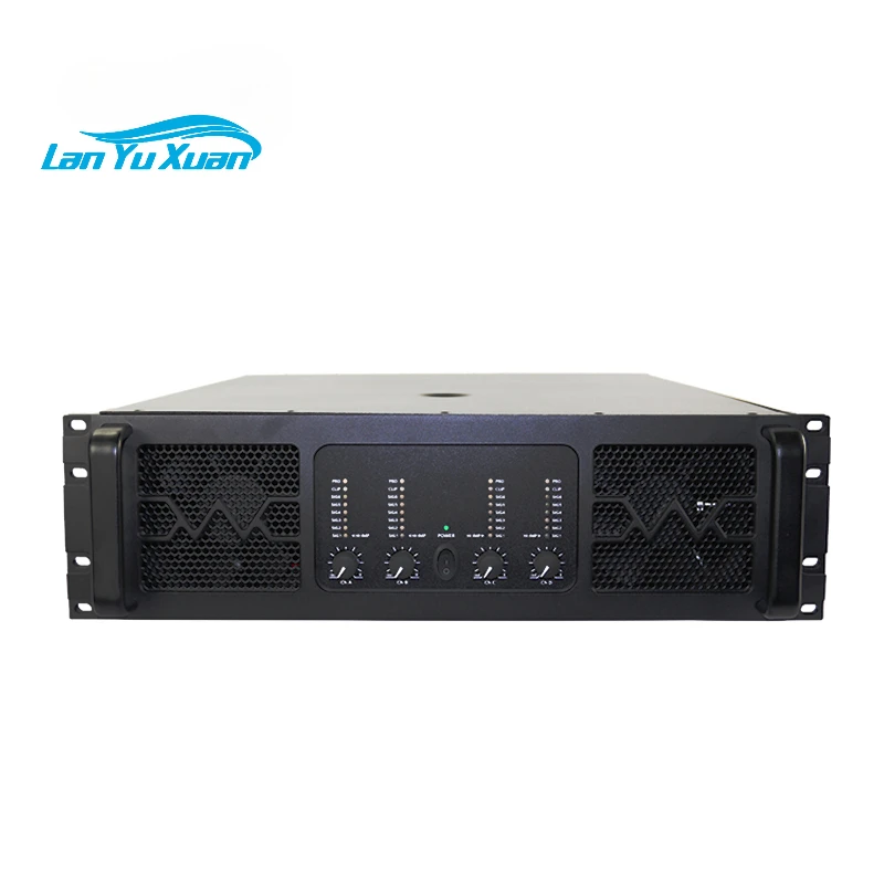 TG-2047 3U professional Stage performance 2000w 4 channel power amplifier manufacturers