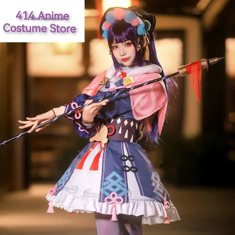 Game Genshin Impact Yunjin Cosplay Kostuum Anime Chinese Opera-Outfit Yun Jin Lolita Jurk Vrouwen Party Rollenspel Kleding