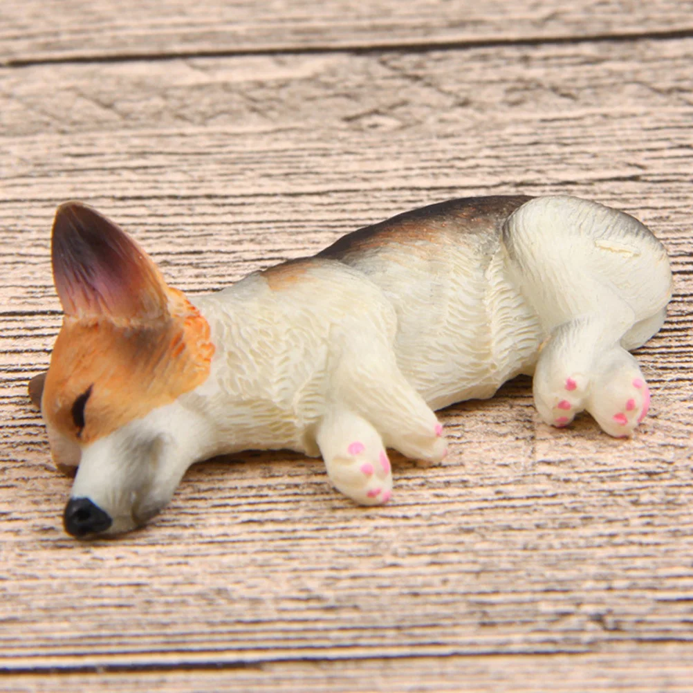 

Lying Corgi Refrigerator Magnet Cute Cartoon Fridge Sticker Magnetic Decorative for Home Office Locker Fridge Magnet