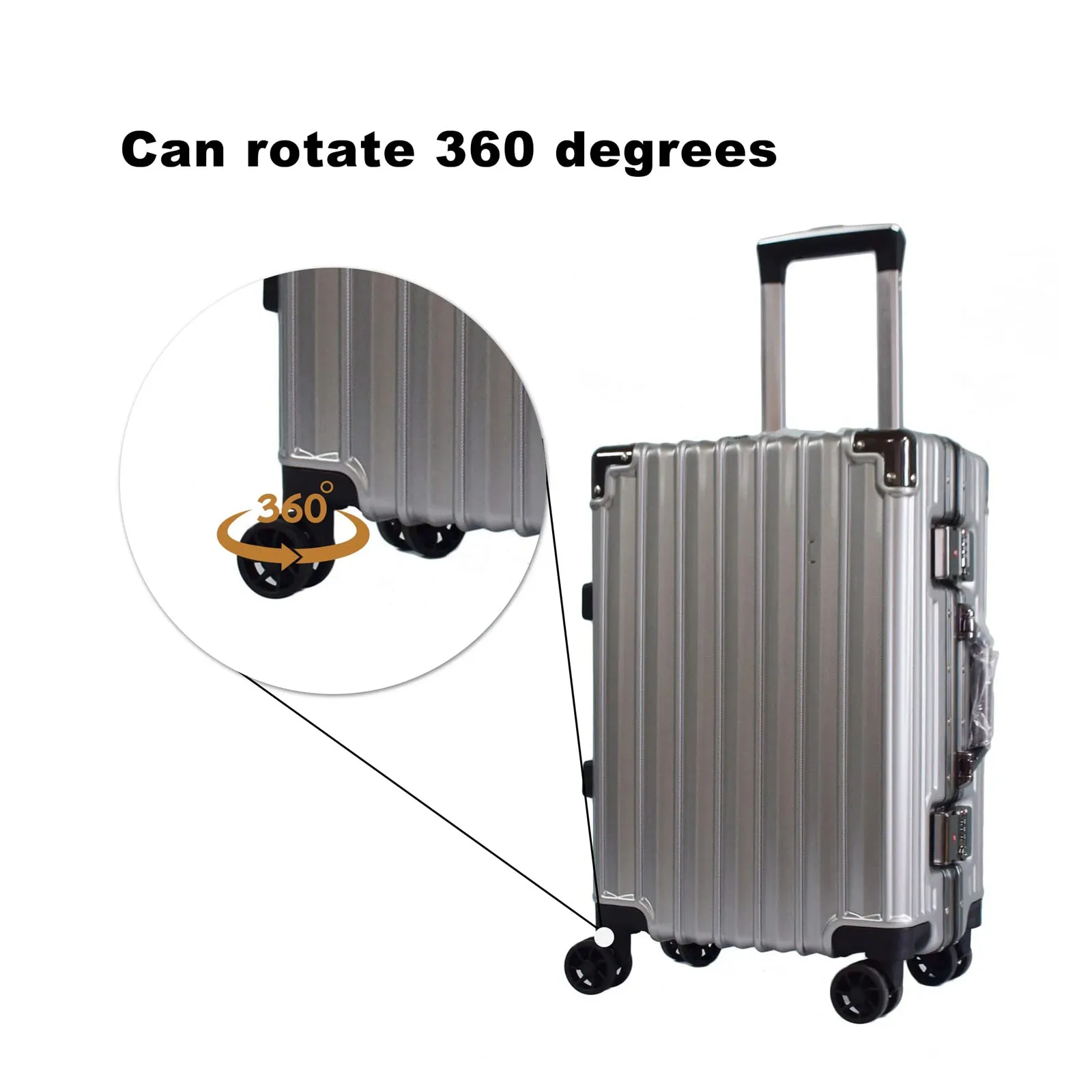 W042  Travel Carrier Suitcase Set  Accessories Repair Parts Travel Carrier Suitcase Set Trolley Case  Casters  Universal Wheels