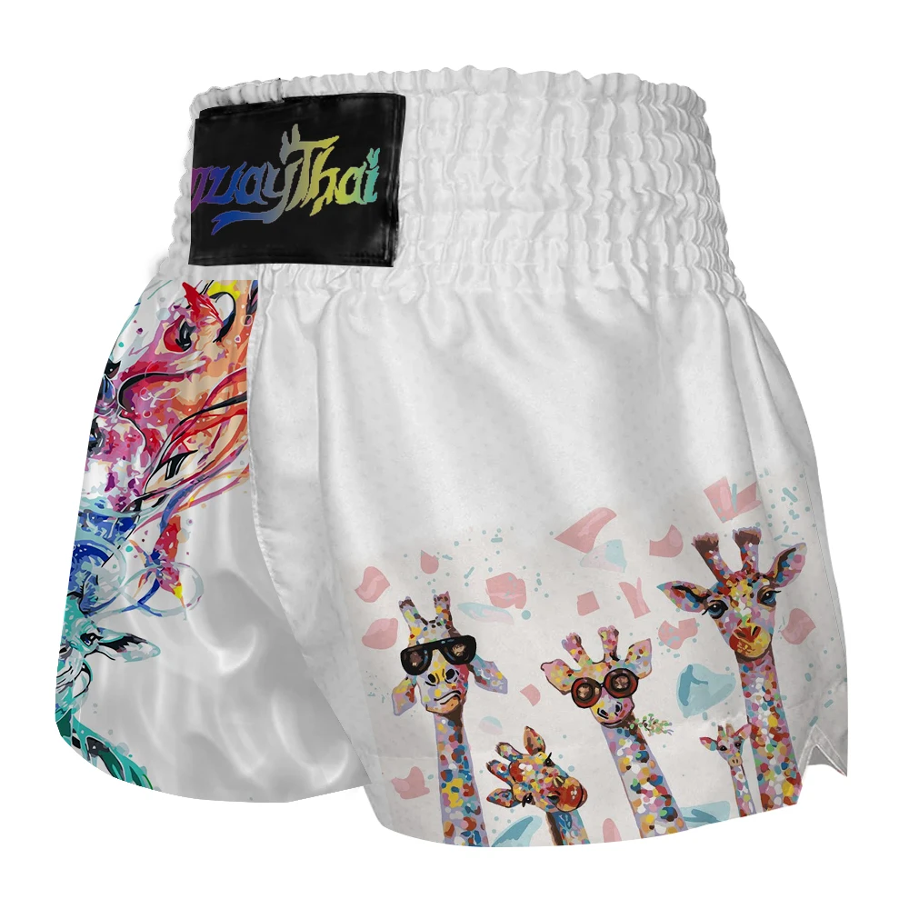 Muay Thai shorts Men's and women's boxing Taekwondo MMA fighting clothing Martial arts training shorts