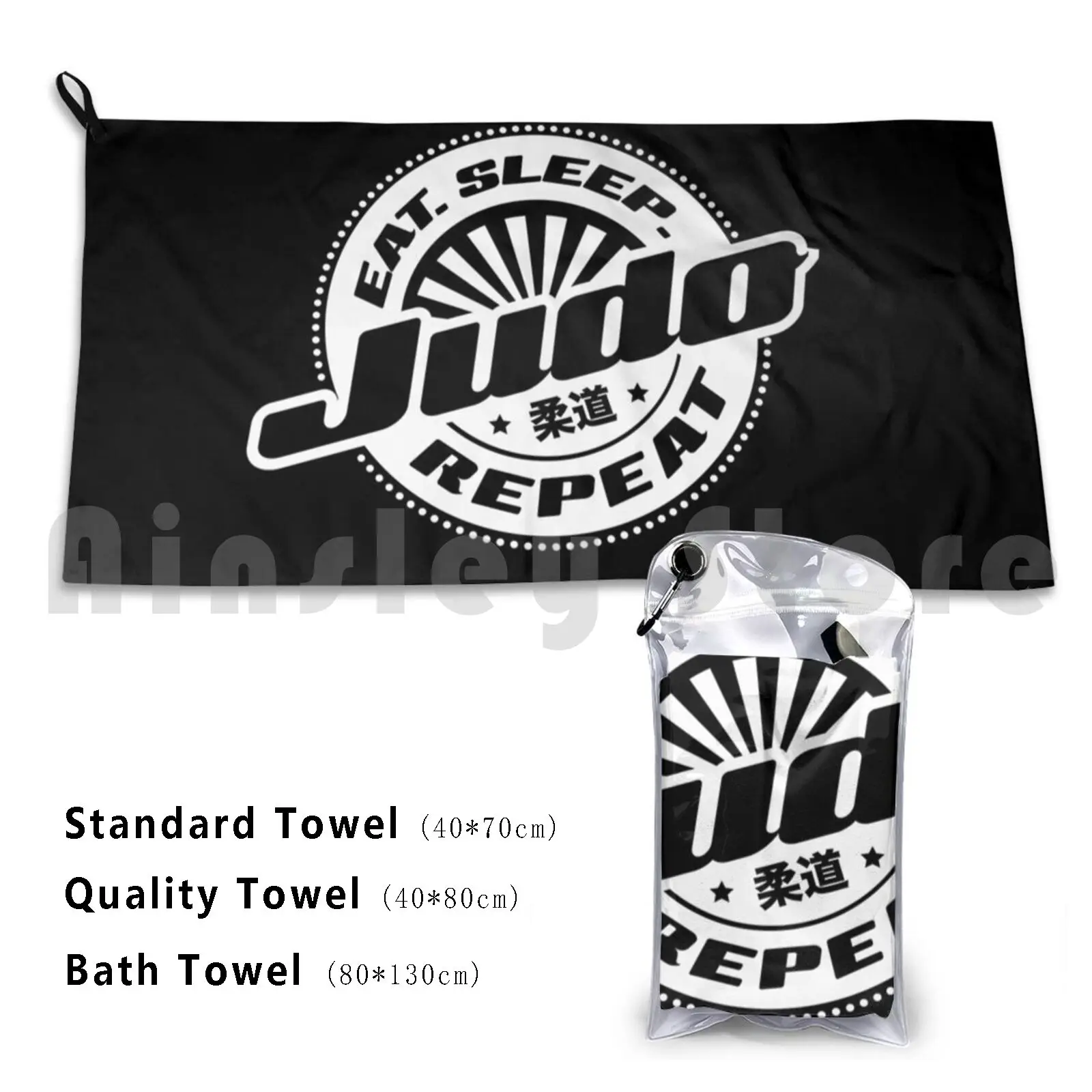Towel Eat , Sleep , Judo , Repeat 1085 Judo Judoka