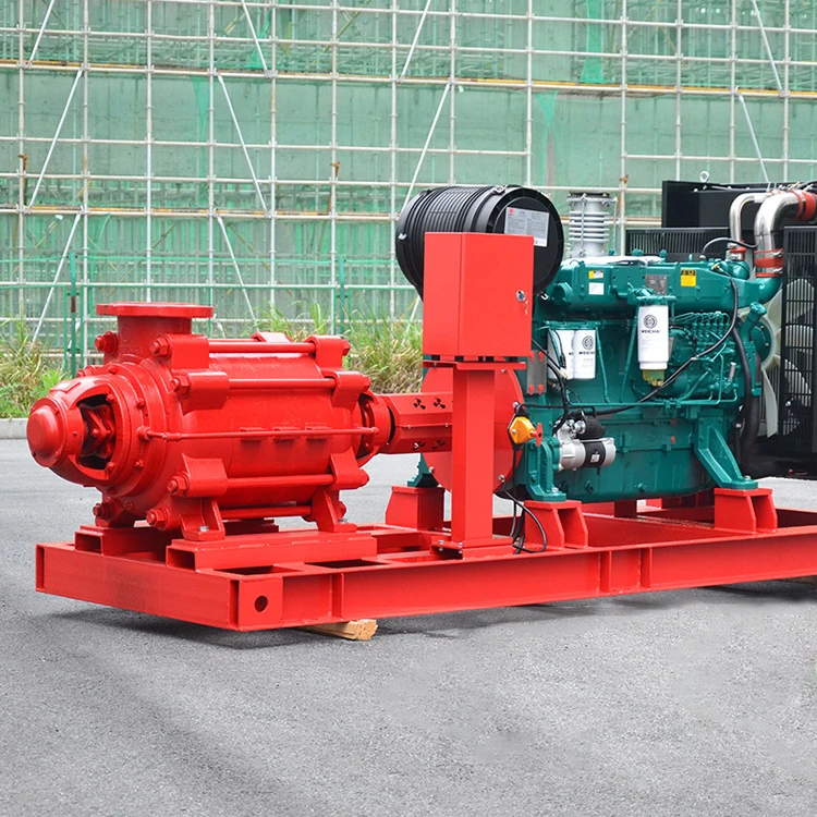 Electric Multistage Centrifugal Pump for Fire Fighting & Agriculture Irrigation High Pressure 4.0MPa 10-1900L/S Flow Rate