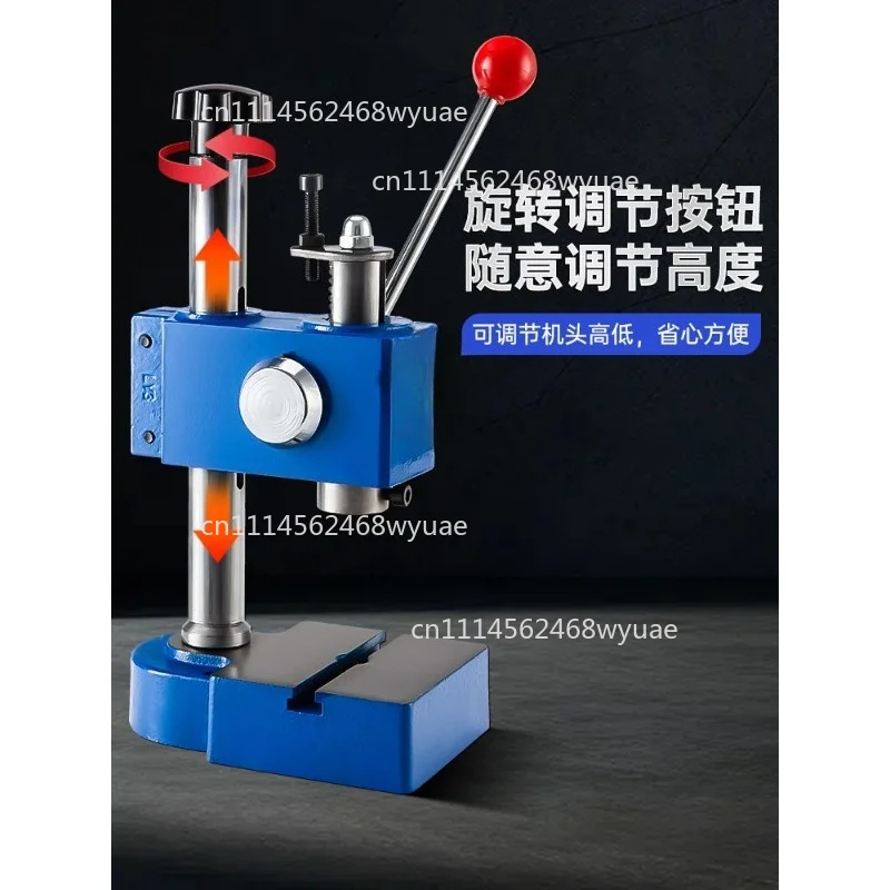 J03 Small Desktop Manual Nominal 4KN Press Hand Beer Punching Machine