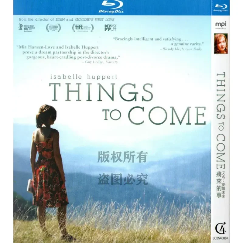 

Blu-ray French Drama Movies The Future High Definition Disc 1080P 1BD Disc Non-DVD Disc