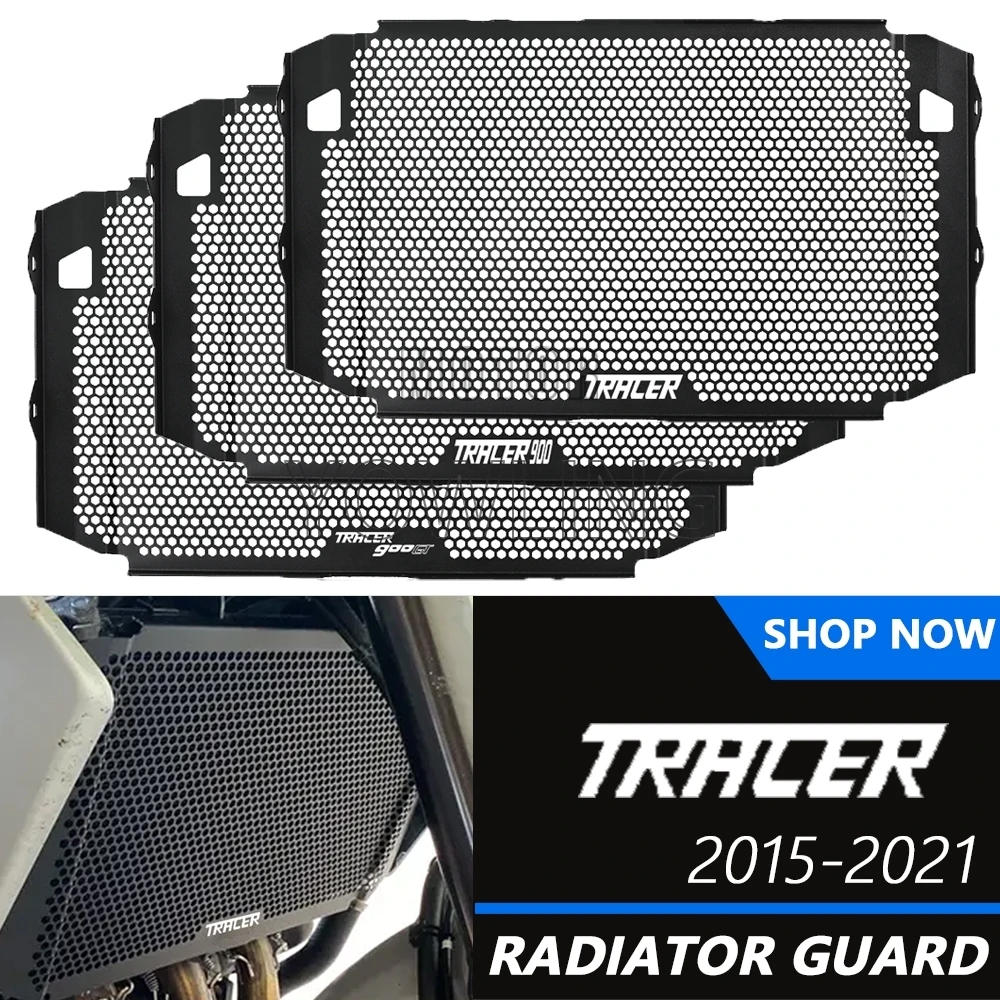 

For Yamaha Tracer 900 GT 900gt Tracer 900 ABS 2015-2020 2021 Motorcycle Radiator Grille Guard Cover Protection Water Tank Shield