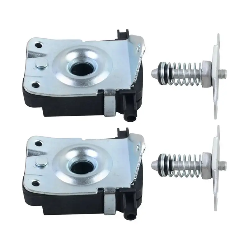 Multi-Purpose 4 PCS Lower & Upper Left & Right Catch Latch Hood Lock For BMW E46 E39 E52 E53 51238229807 51238203859