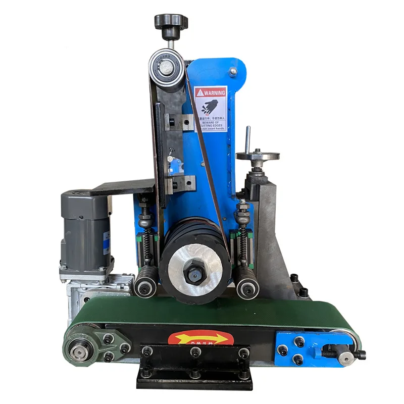 Metal Single/Double Sand Drawing Polishing & Grinding Derusting Deburring Belt Sander