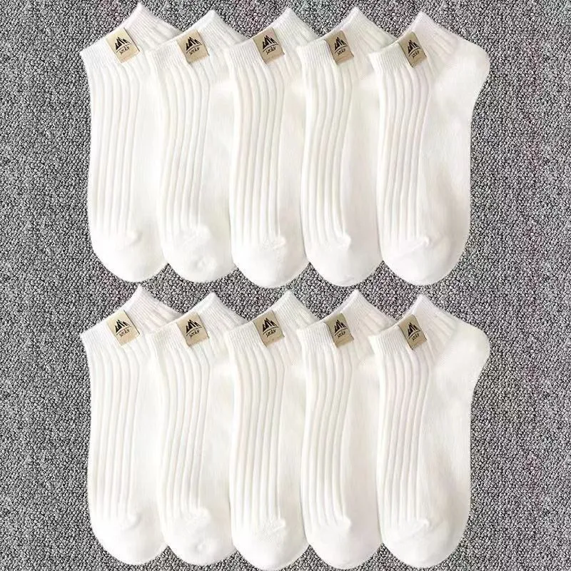 Nuovi calzini alla caviglia maschili e femminili Lettera alla moda Stile sportivo Calzini da corsa invisibili traspiranti che assorbono il sudore a prova di odore