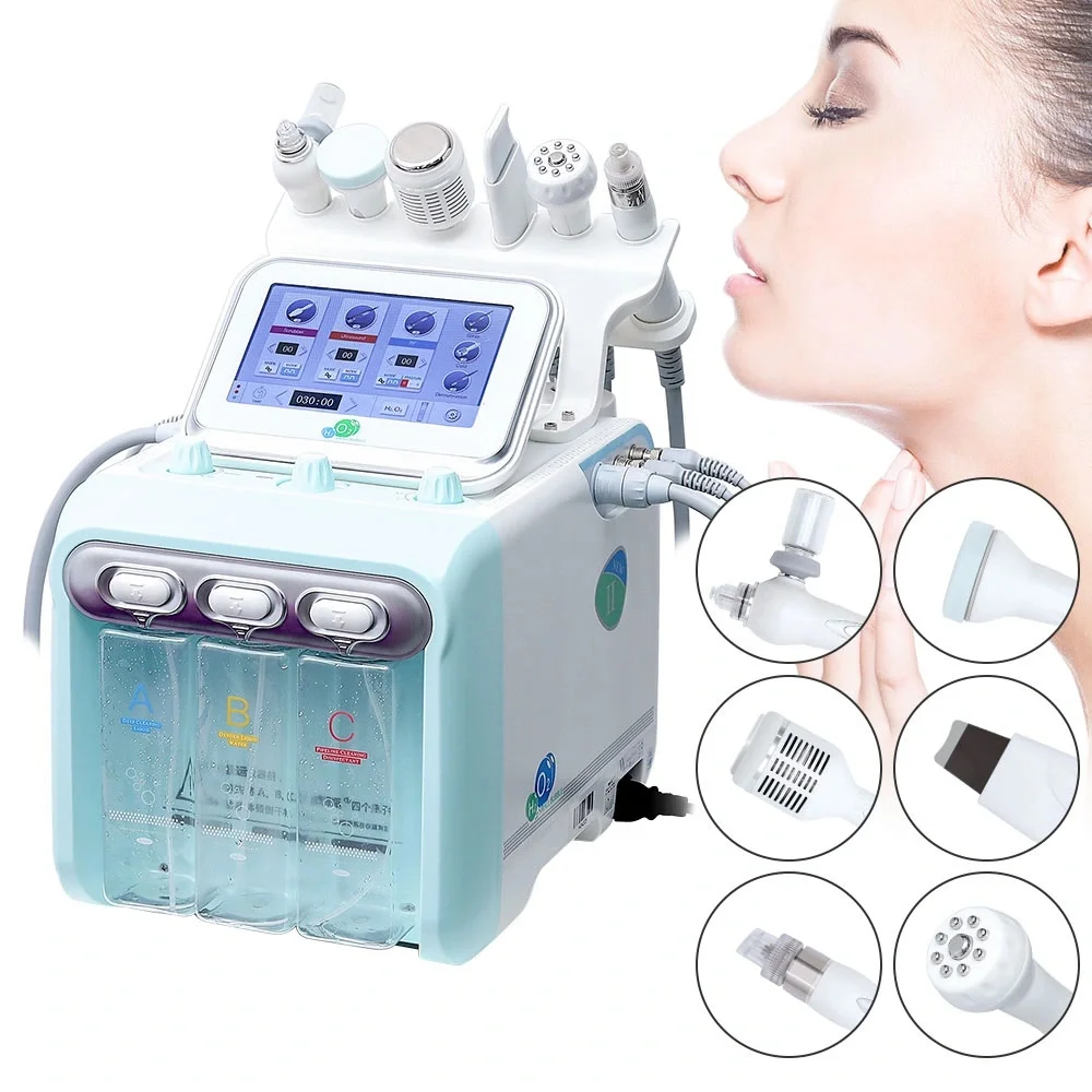 FOMIS 7 IN 1 KOREA AQUA PEELING MASCHINE HYDRO OXYGE DERMABRASION MASCHINE H2O2 HYDRAS MASCHINE SCHÖNHEIT GERÄT