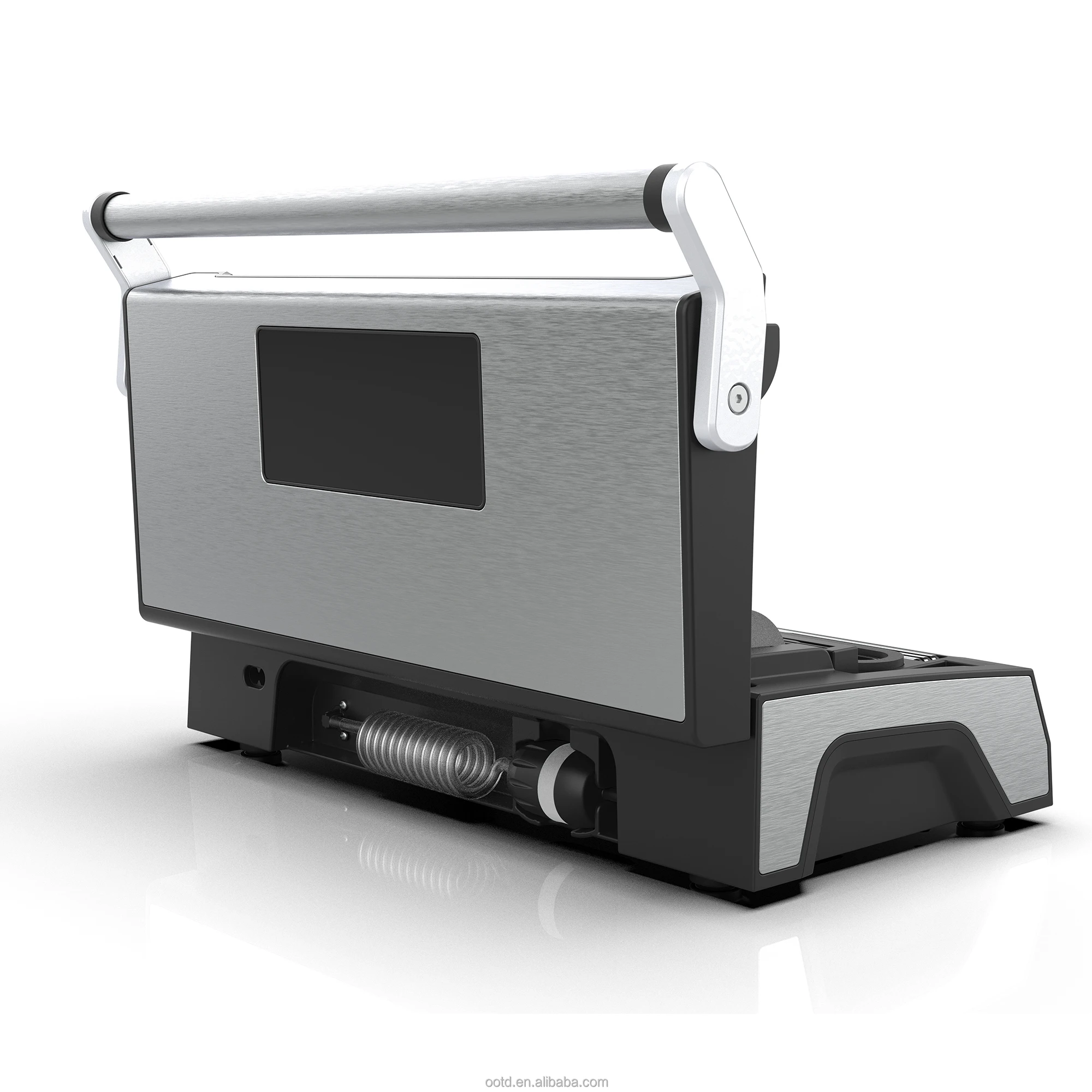 New Design High Suction 90Kpa Dual Sealing Bar Vacuum Sealer Machine for Dry and Moist Foods with Roll Bag and Cutter Inside