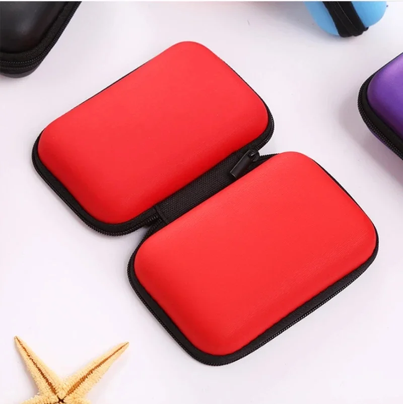 5 Colors Hard Case for Board Games Children Game Cards Travel Zipper Carry Cases Case Storage Box