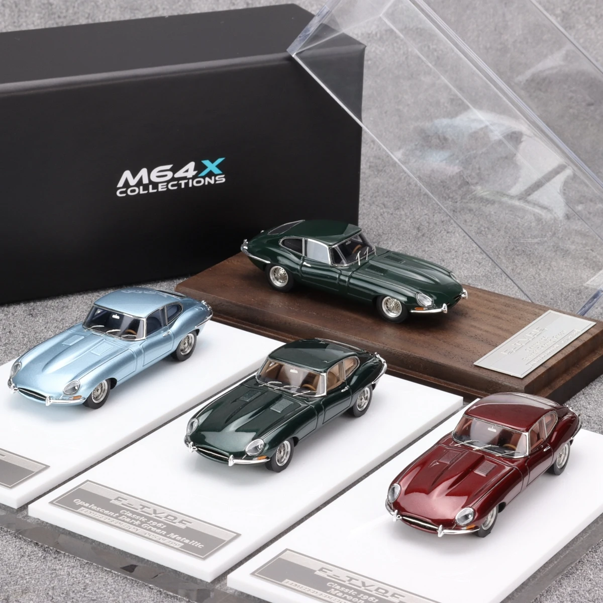 

SCM MY64 1:64 E type Diecast Model Car Resin Limited edition