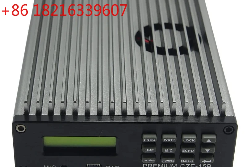 TAO  CZE-15B 0.3-15W Adjustable Stereo FM Transmitter PC Control Wireless Broadcast Radio Station