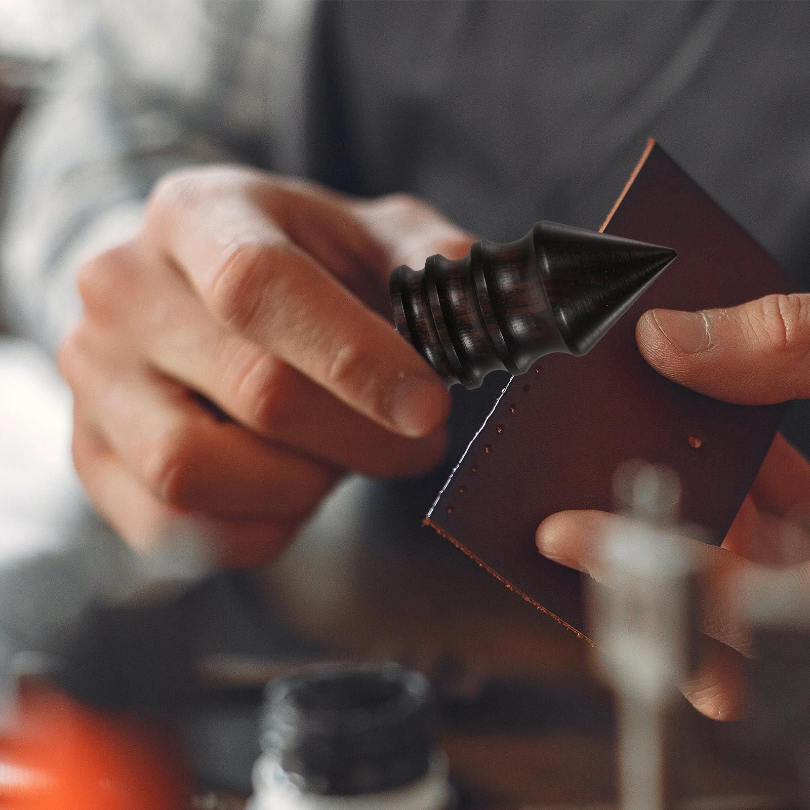 

5Pcs Polishing Burnishing Tool Rotary Drill Bit Efficient Grinding Burnisher Wooden Handcrafted Burnishing Tool