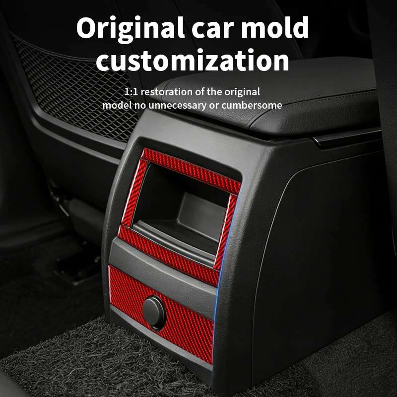 

Carbon Fiber For BMW F30 F32 F34 (2013-2019) Rear Air Vent Trim Sticker Decorative Car Personalized Auto Interior Accessories