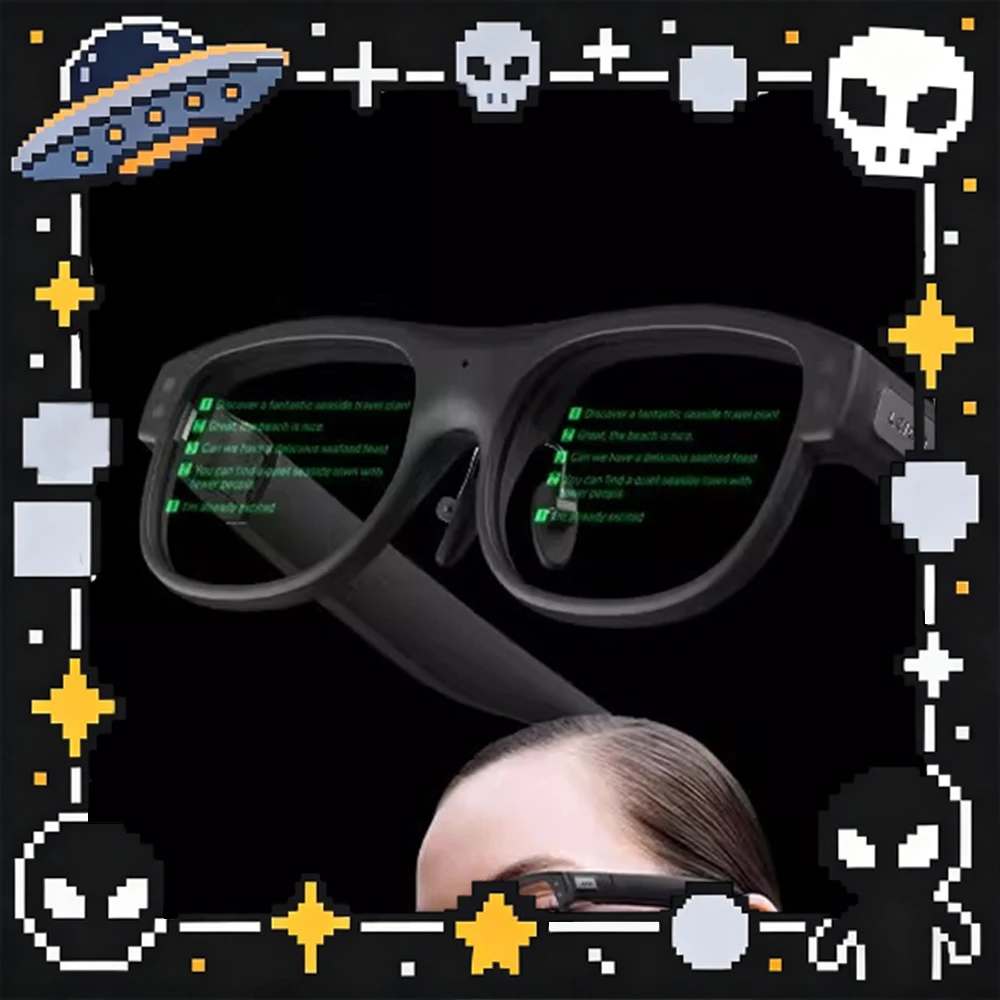 

LEION HEY2 AR Glasses Enduring Endurance Continuous Translation For 8 Hours 0.5s Ultra-low Delay AI Online Smart Glasses Gifts