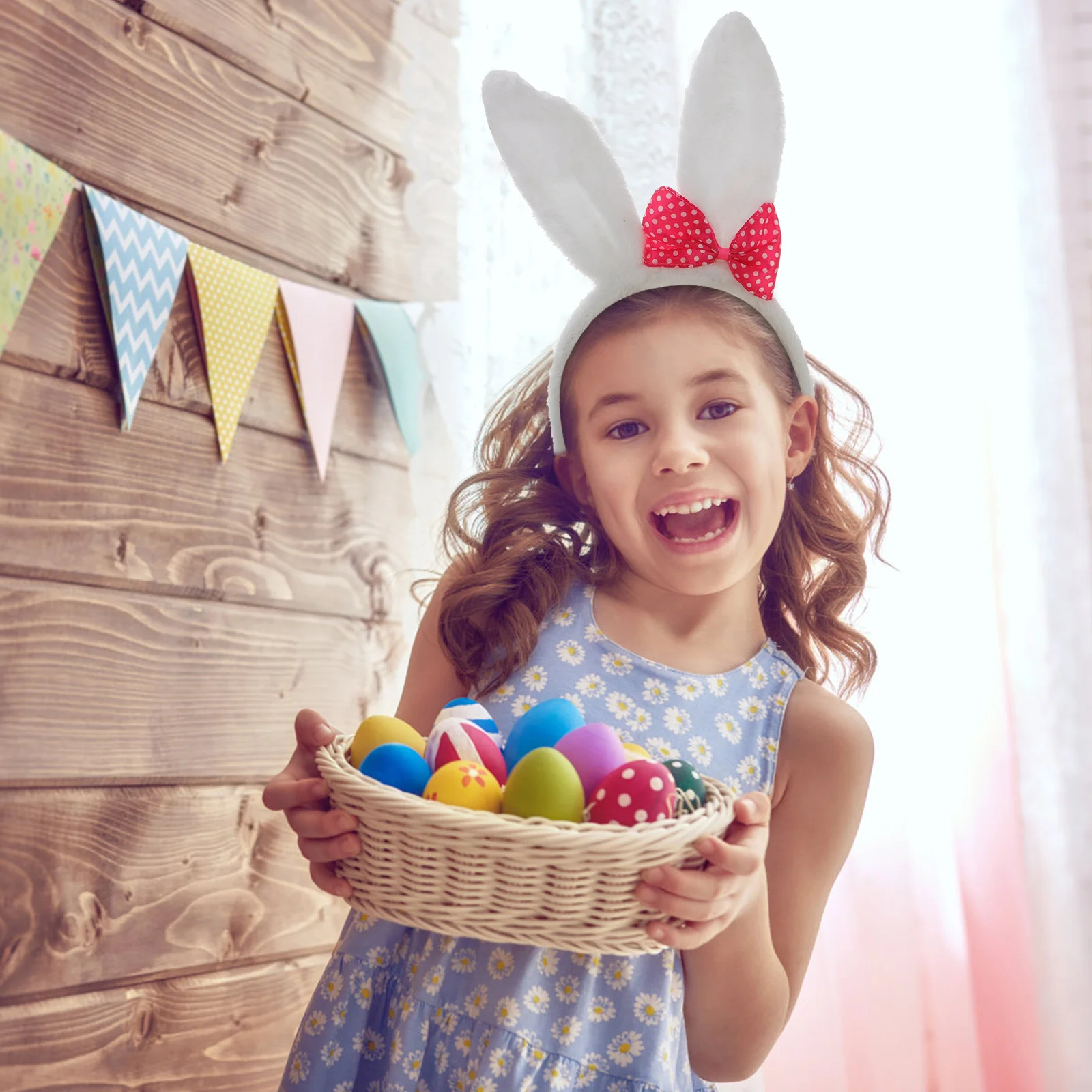 

2 шт., повязка на голову с заячьими ушками, хвост, набор, костюм для пасхальной вечеринки, реквизит для детей и взрослых, забавный маскарад, карнавал, фото, украшение